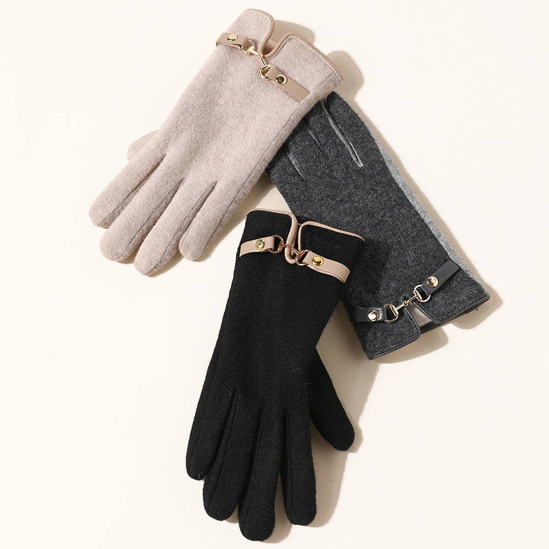 ACCITY - Cute Wool Touchscreen Gloves – Winter for Women_CWAG0048