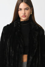 Load image into Gallery viewer, Devin Faux Fur Longline Coat