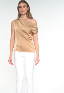 Lily Asymmetric Top *Multiple Colors*