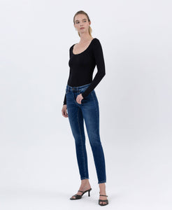 AMBER MID RISE ANKLE SKINNY JEANS