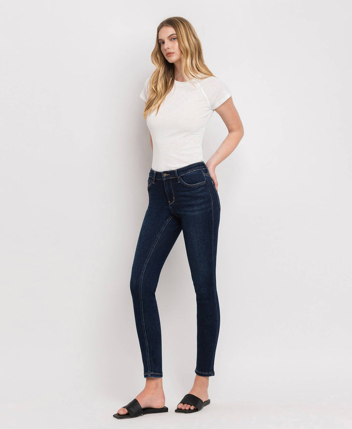 Mid Rise Skinny Denim