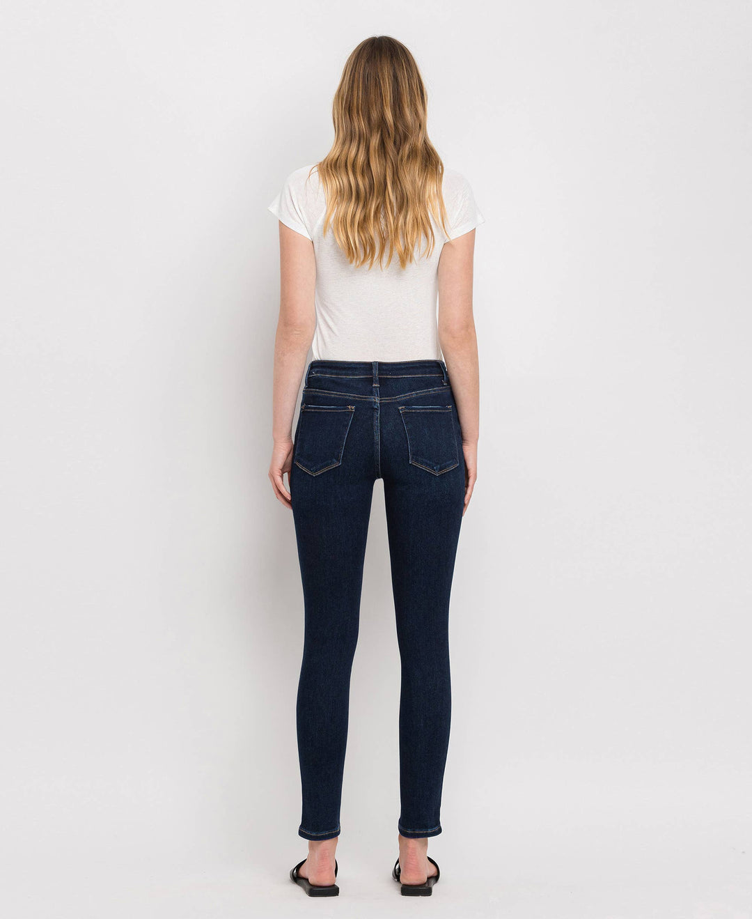 Mid Rise Skinny Denim