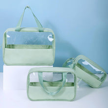 Load image into Gallery viewer, ACCITY - 3SET PORTABLE TRANSPARENT WATERPROOF WASH BAG_CWAB0549
