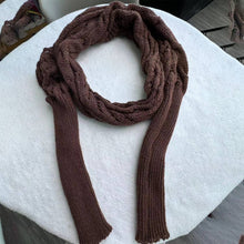 Load image into Gallery viewer, ACCITY - Cable Knit Infinity Scarf with Sleeves for Fall _CWASC1537