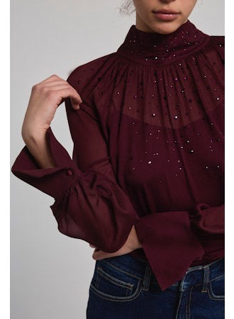 Noor Crystal Blouse
