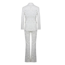 Load image into Gallery viewer, Glam Sequin Lace Suit