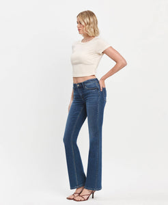MIRANDA MID RISE RELAXED BOOTCUT JEANS
