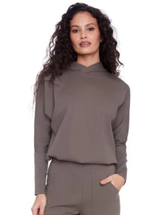 Light Ponte Hoodie