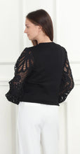 Load image into Gallery viewer, Lace Sleeve Sweater