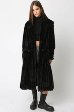 Load image into Gallery viewer, Devin Faux Fur Longline Coat