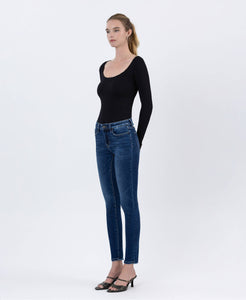 AMBER MID RISE ANKLE SKINNY JEANS