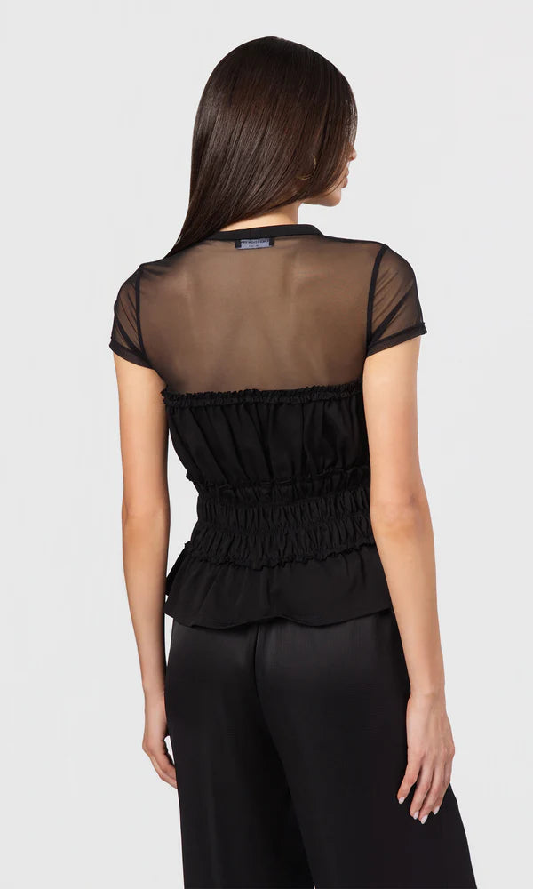 Sigrid Mesh Combo Top