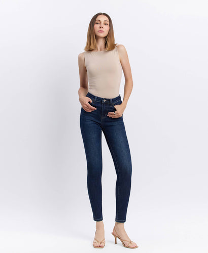HAYLIE HIGH RISE ANKLE SKINNY JEANS
