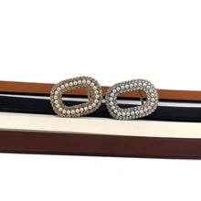 Load image into Gallery viewer, RHINESTONE PEARL BELT