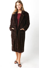 Load image into Gallery viewer, Devin Faux Fur Longline Coat