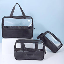 Load image into Gallery viewer, ACCITY - 3SET PORTABLE TRANSPARENT WATERPROOF WASH BAG_CWAB0549