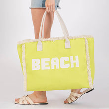 Load image into Gallery viewer, Beach Fringe Tote Bag