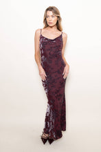 Load image into Gallery viewer, Cowl Neck Maxi Dress