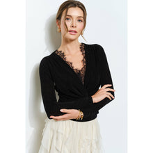 Load image into Gallery viewer, Twist-Front Long Sleeve Top