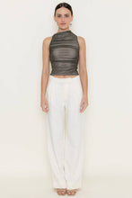 Load image into Gallery viewer, RUCHED MESH TANK TOP