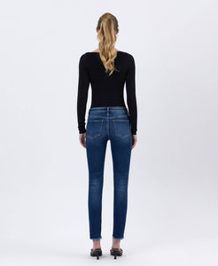 AMBER MID RISE ANKLE SKINNY JEANS
