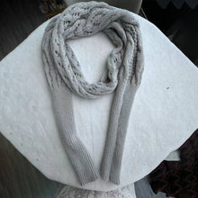 Load image into Gallery viewer, ACCITY - Cable Knit Infinity Scarf with Sleeves for Fall _CWASC1537