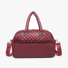 Load image into Gallery viewer, Mills Quilted Nylon Weekender *Multiple Colors Available*