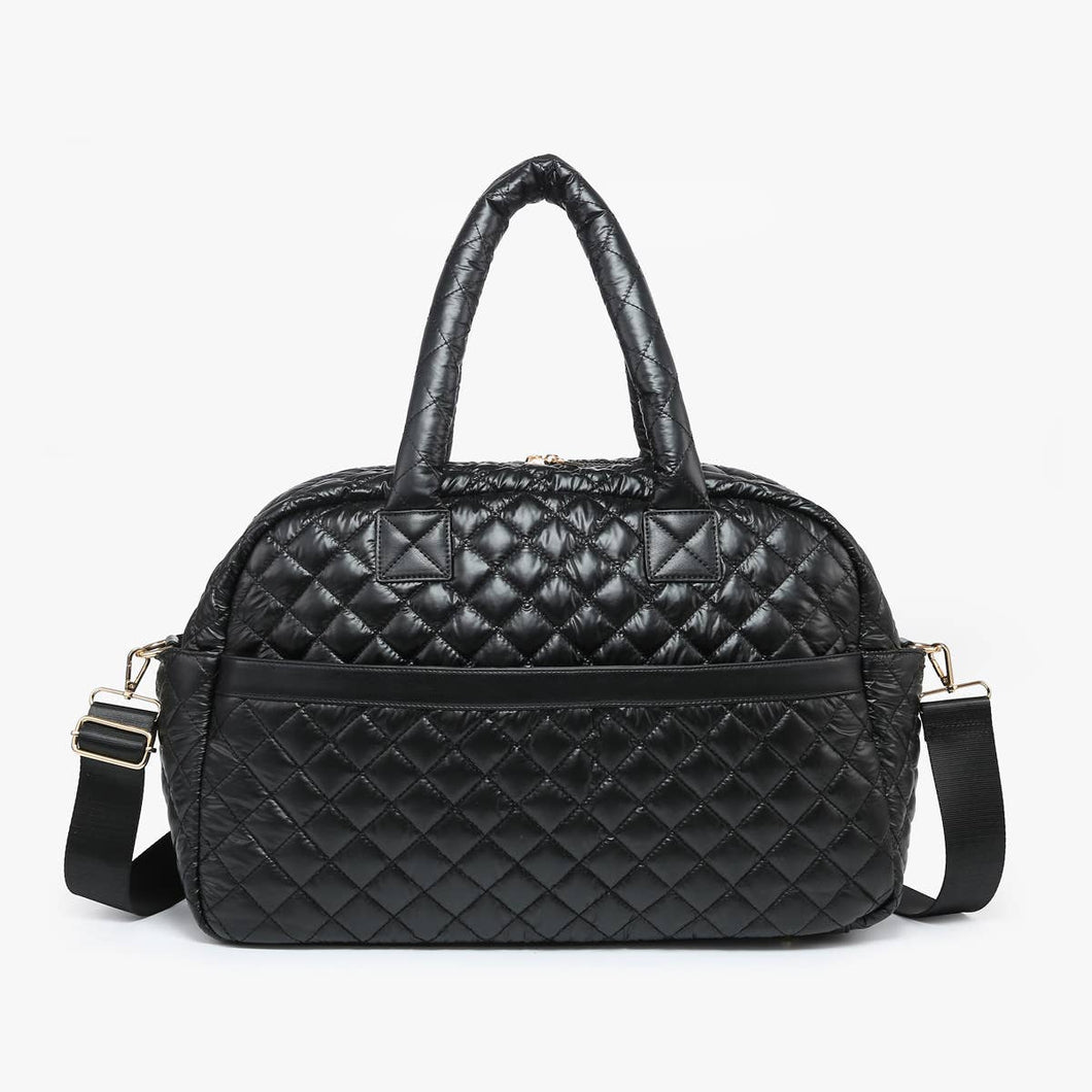 Mills Quilted Nylon Weekender *Multiple Colors Available*