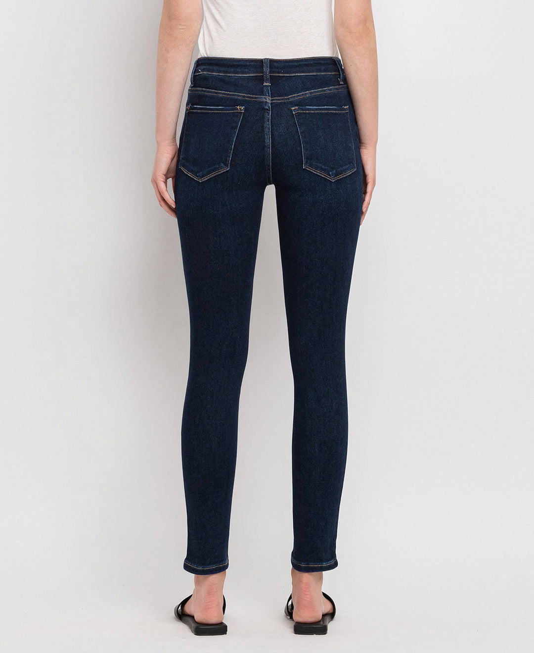 Mid Rise Skinny Denim