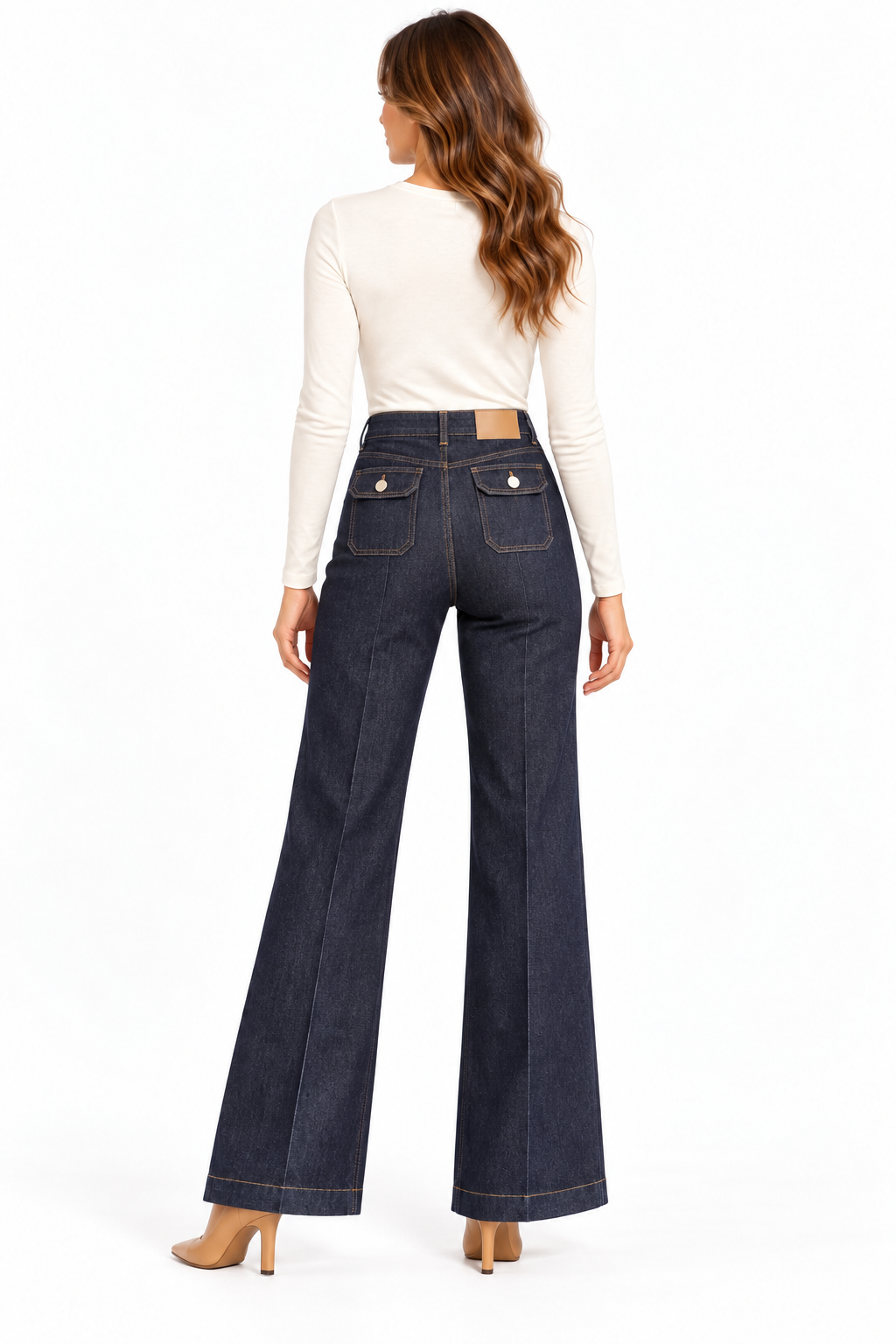 Flare Denim Pant