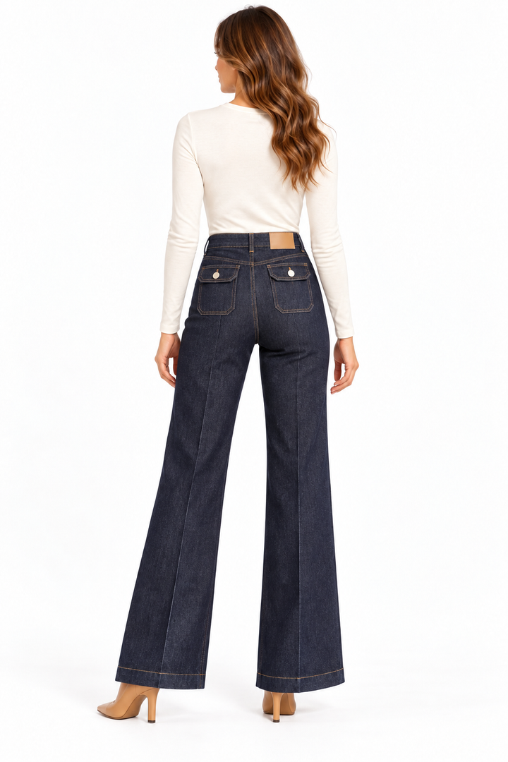 Flare Denim Pant