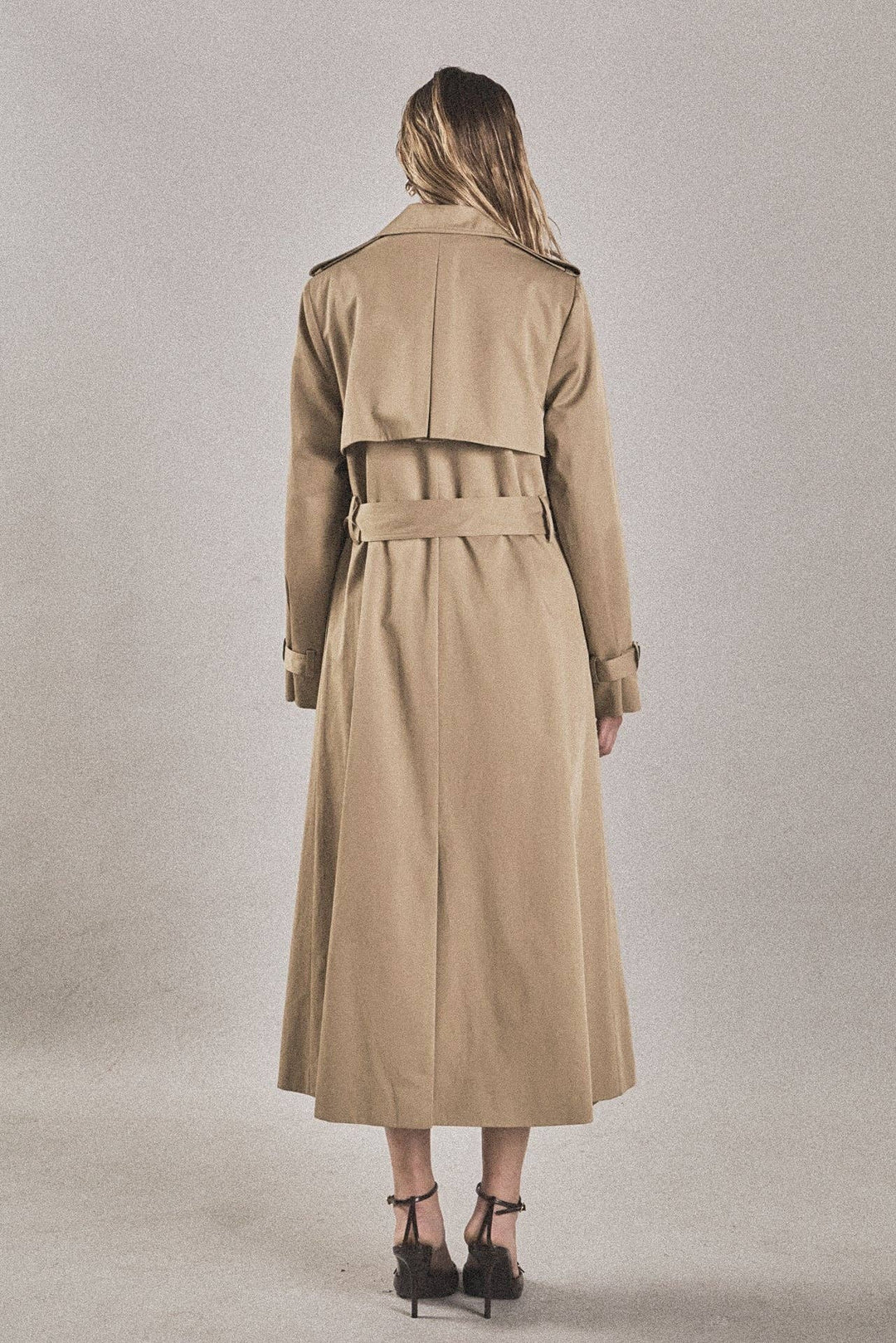 High Low Trench Coat