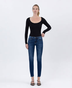 AMBER MID RISE ANKLE SKINNY JEANS
