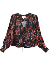 Load image into Gallery viewer, Kayla Bow Detail Blouse