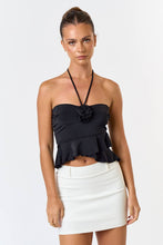 Load image into Gallery viewer, ROSETTE DETAIL HALTER