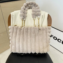 Load image into Gallery viewer, ACCITY - WINTER FASHIONABLE ALL-MATCH FUR BALL SHOULDER BAG_CWAB3986