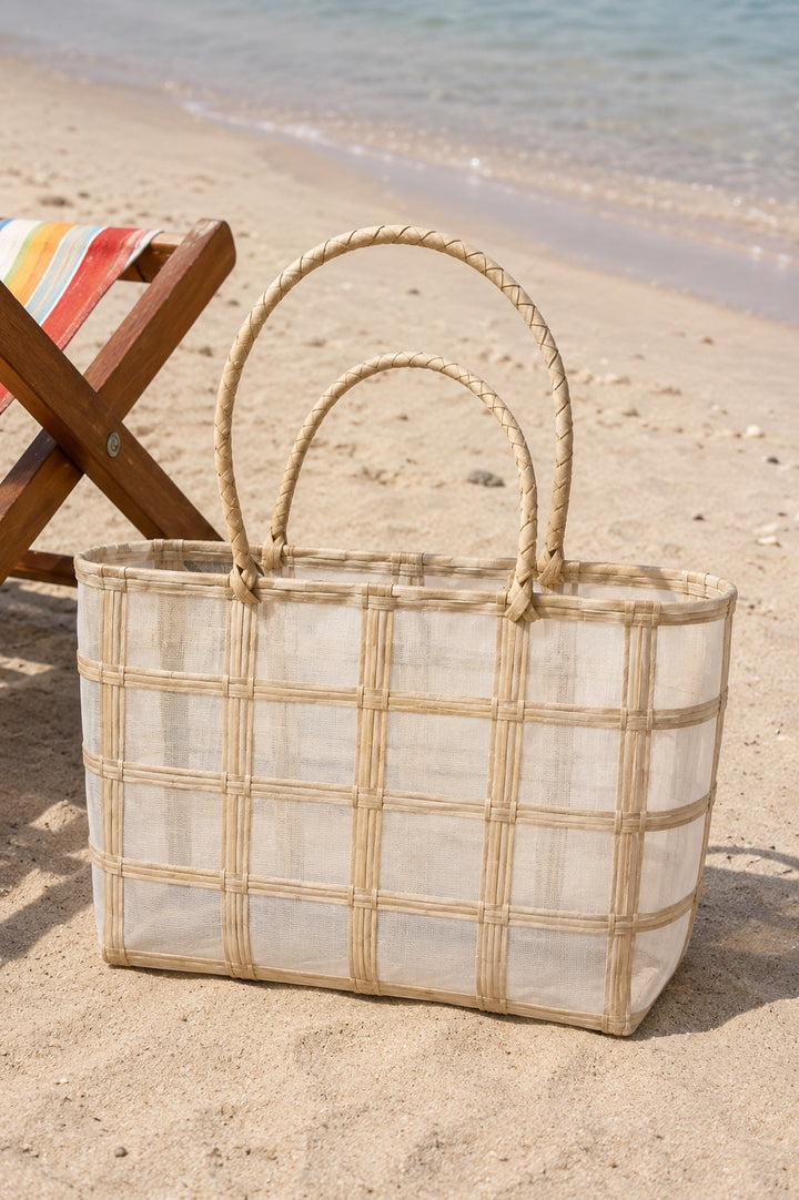 Basket Weave Tote *Multiple Colors*