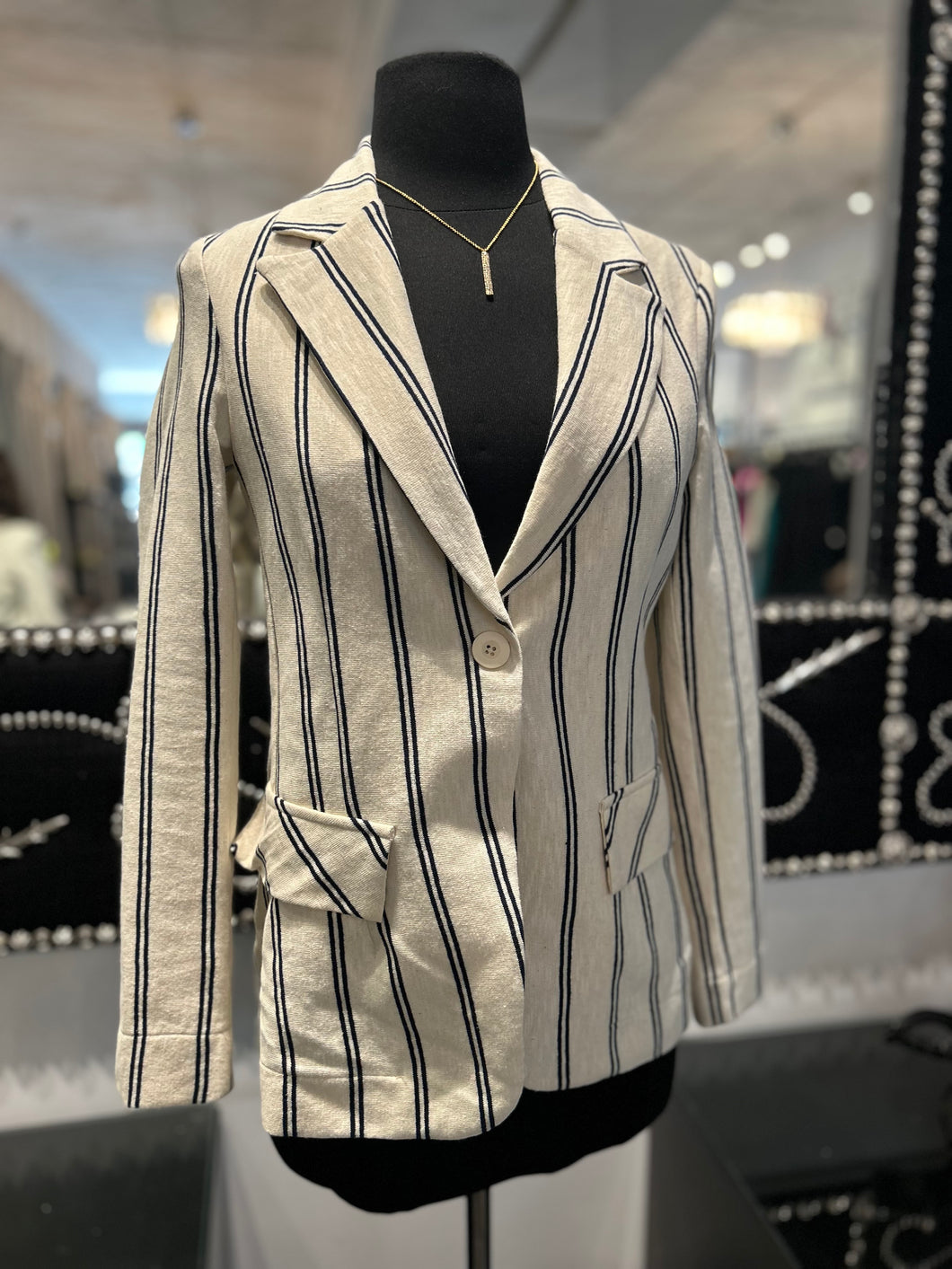 Dixie Stripe Blazer