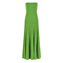 Load image into Gallery viewer, Pleated Strapless Dress