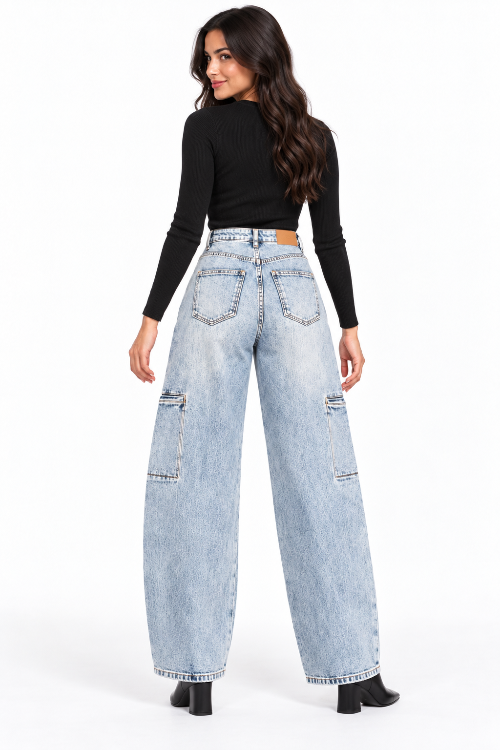 Barrel Denim Pant