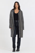 Load image into Gallery viewer, Houndstooth Sweater Coat