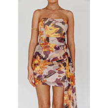 Load image into Gallery viewer, FLORAL PRINT MINI DRESS