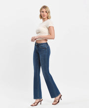 Load image into Gallery viewer, MIRANDA MID RISE RELAXED BOOTCUT JEANS