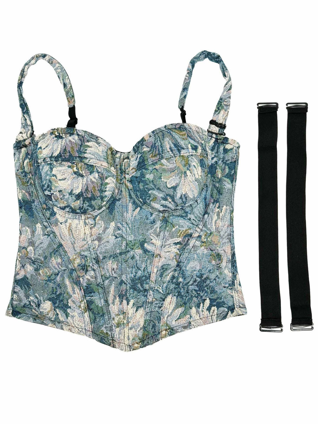 Brocade Corset Top