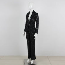 Load image into Gallery viewer, Glam Sequin Lace Suit