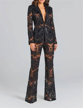 Load image into Gallery viewer, Glam Sequin Lace Suit