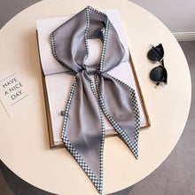 Load image into Gallery viewer, ACCITY - Women’s Long Silk Scarf – Stylish Neck Accessory_CWASC03144