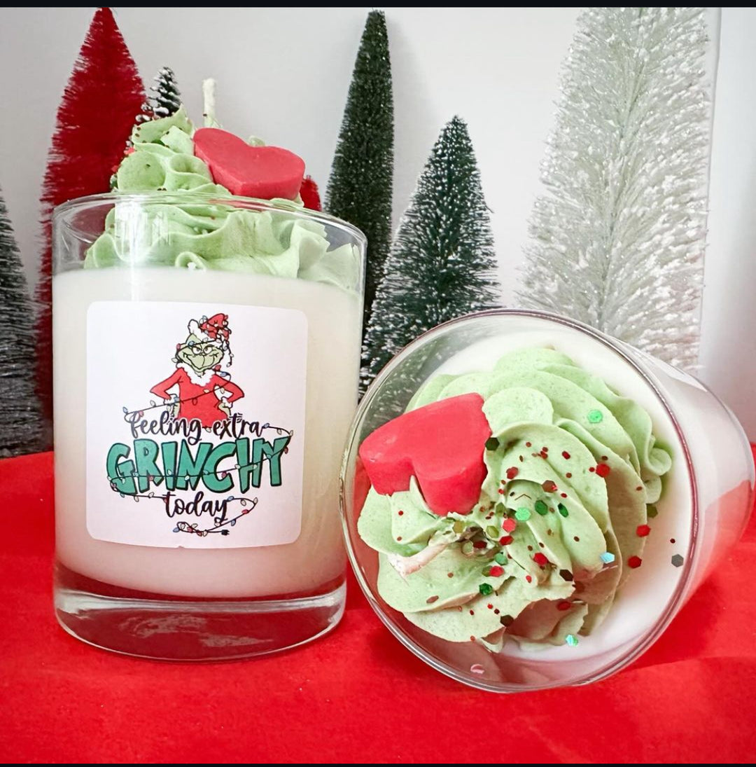 Grinch Candle