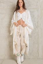 Load image into Gallery viewer, Ivory Open Knit Cardigan in Ivory