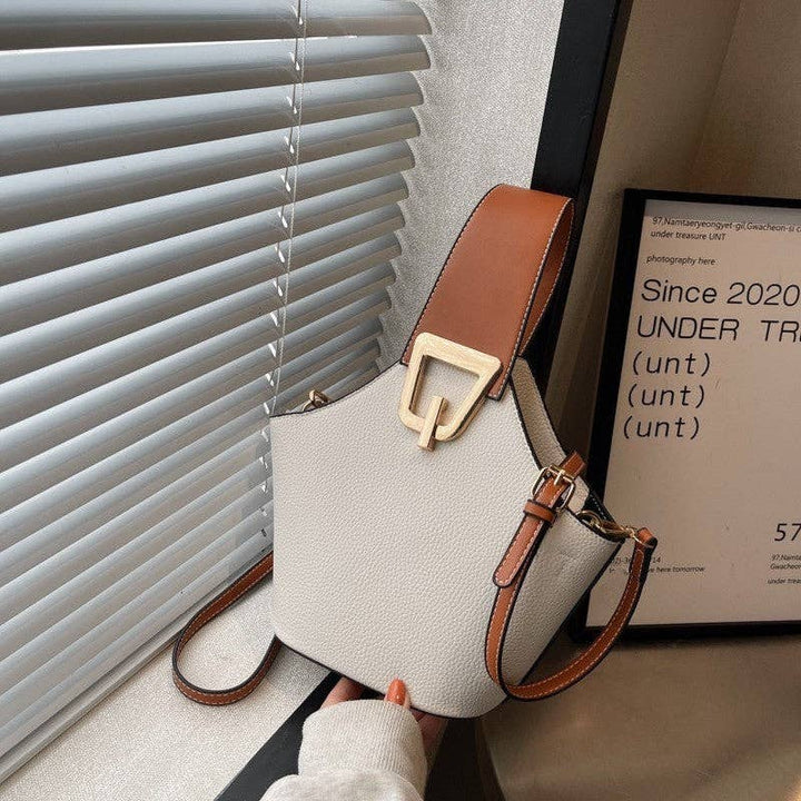 OceanusSwim - Casual Minimalist Colorblock Shoulder Tote Bag